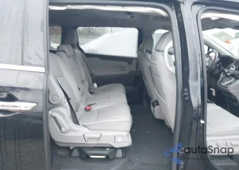 2022 Honda Odyssey Elite из США, поврежденный, VIN 5FNRL6H95NB039566